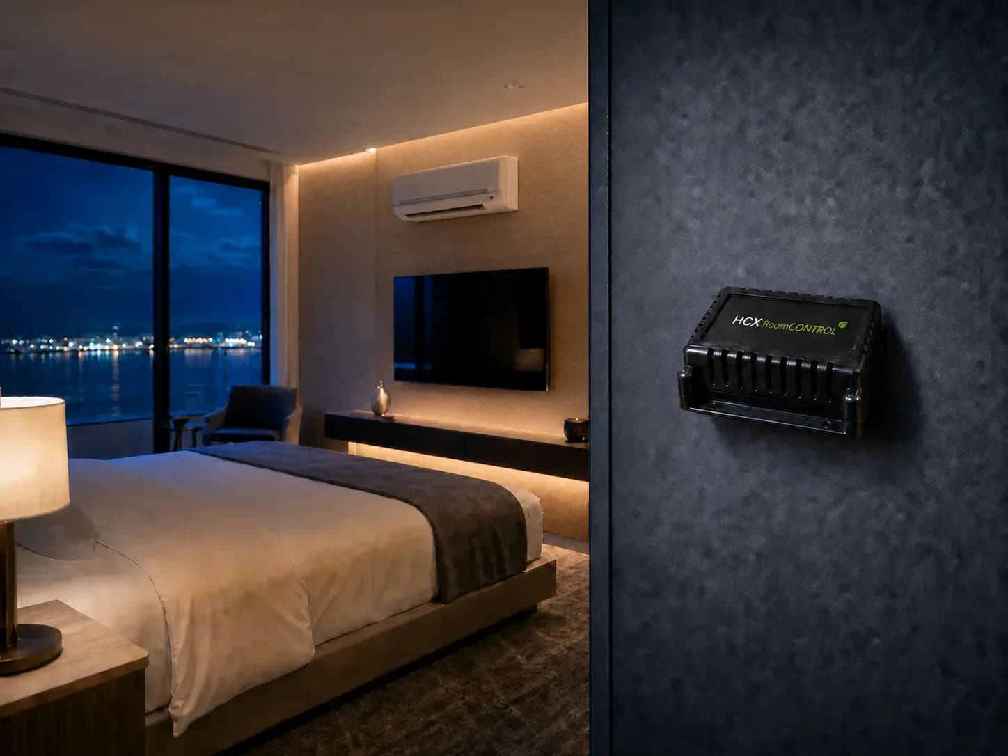 HCX RoomController oda ve cihaz konumlandırma görseli